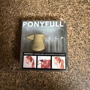 Kitsch Ponyfull Ponytail Volumizer Lift Tool w/ 3 No-Snag Elastics – New